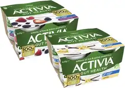 Coles Activia No Added Sugar Probiotic Yoghurt offer