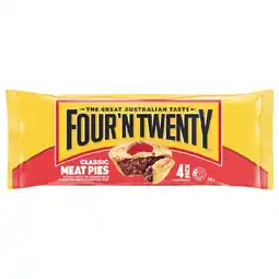 Woolworths Four’N Twenty Traditional Pies offer