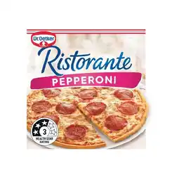 Woolworths Dr. Oetker Ristorante Pizza – Excludes Dr. Oetker Ristorante Gluten Free Pizza 370g offer