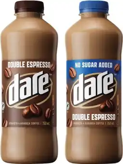 Coles Dare Iced Coffee offer