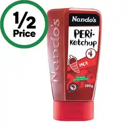 Woolworths Nando’s Sauce offer