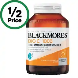 Woolworths Blackmores Bio C 1000mg Tablets offer