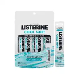Woolworths Listerine Mouthwash Sachets offer