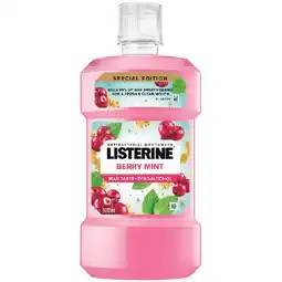 Woolworths Listerine Mouthwash offer