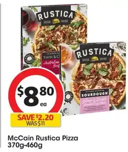 Coles McCain Rustica Pizza offer