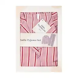 Woolworths Ladies’ Satin Pyjamas in Gift Box offer