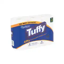 Woolworths Quilton Tuffy 4 Ply Paper Towel offer