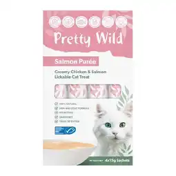 Woolworths Pretty Wild Creamy Puree Cat Treats offer