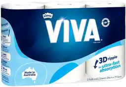 Coles Viva Paper Towel offer