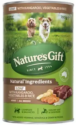 Coles Nature's Gift Dog Food offer