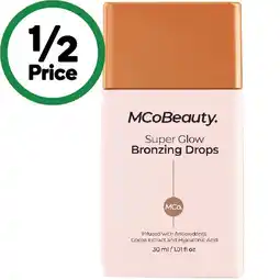 Woolworths MCoBeauty Super Glow Bronzing Drops offer