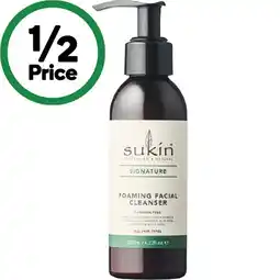 Woolworths Sukin Signature Foaming Facial Cleanser Pump offer