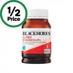Woolworths Blackmores Super Magnesium+ Tablets offer