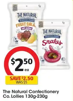 Coles The Natural Confectionery Co. Lollies offer