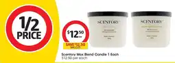 Coles Scentory Wax Blend Candle offer