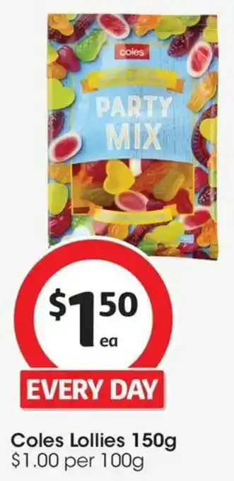 Coles Coles Lollies offer