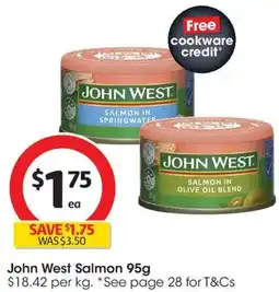 Coles John West Salmon offer
