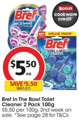 Coles Bref In The Bowl Toilet Cleaner offer