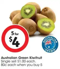 Coles Australian Green Kiwifruit offer