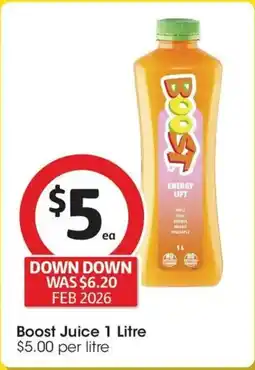 Coles Boost Juice offer