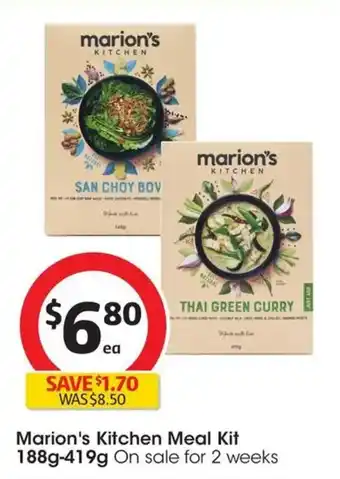Coles Marion's Kitchen Meal Kit offer