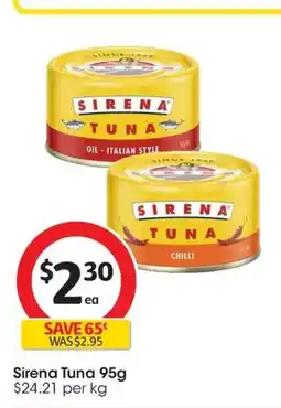 Coles Sirena Tuna offer