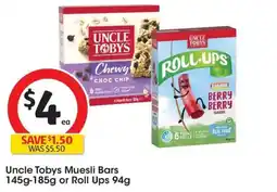 Coles Uncle Tobys Muesli Bars offer