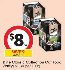 Coles Dine Classic Collection Cat Food offer