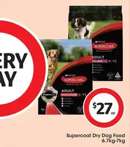 Coles Supercoat Dry Dog Food offer