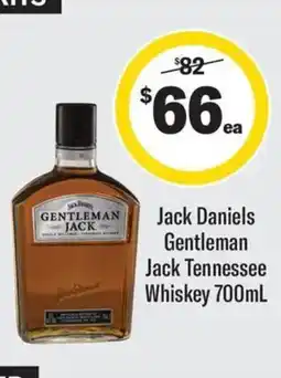 Coles Jack Daniels Gentleman Jack Tennessee Whiskey offer