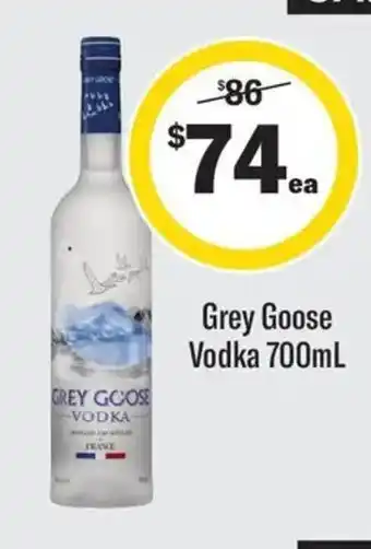 Coles Grey Goose Vodka offer