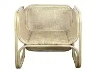 LivingStyles Mon Bamboo & Cane Occasional Chair, Natural offer