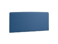 LivingStyles Sylvia Fabric Bed Headboard, Queen, Blue offer