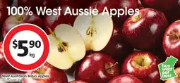 Coles West Australian Bravo Apples offer