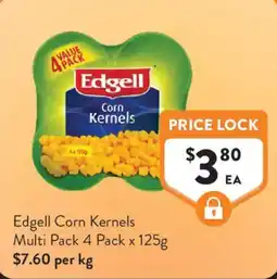 Foodworks Edgell Corn Kernels Multi Pack offer