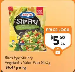 Foodworks Birds eye stir fry vegetables value pack offer