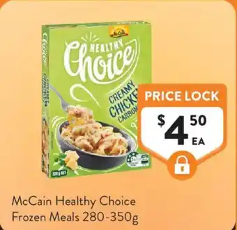 Foodworks McCain Healthy Choice Frozen Meals offer