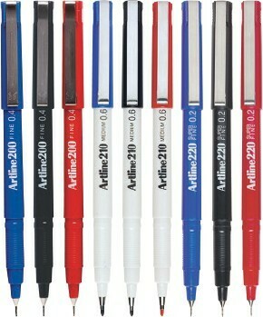 Officeworks Artline 200, 210 or 220 Fineliners offer