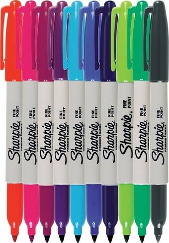 Officeworks Sharpie Fine Permanent Markers offer