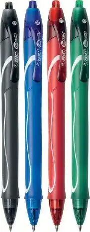 Officeworks Bic 4 Pack Gelocity Gel Pens offer