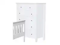 LivingStyles Nicky Wooden 6 Drawer Tallboy offer