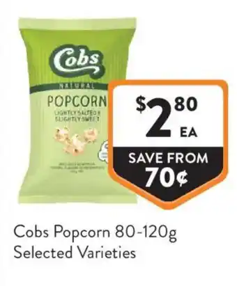 Foodworks Cobs Popcorn offer