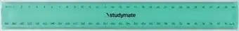 Studymate Flexible Ruler 30cm - Green