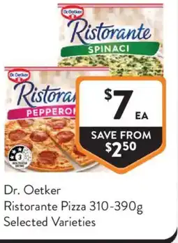 Foodworks Dr. Oetker Ristorante Pizza offer