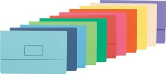 Officeworks J.Burrows Foolscap Document Wallets offer