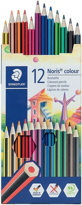 Officeworks Staedtler 12 Pack Noris Coloured Pencils offer