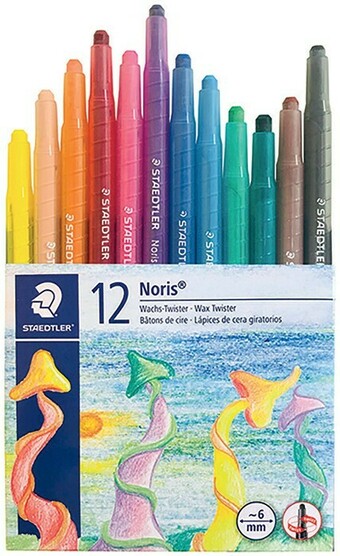 Officeworks Staedtler 12 Pack Noris Twistable Crayons offer