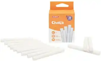 Officeworks Kadink 12 Pack White Chalk offer