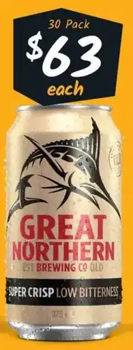 Cellarbrations Great Northern Super Crisp Block Cans offer