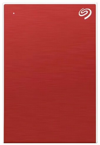Officeworks Seagate 2TB OneTouch Portable Hard Drive - Ruby Red offer